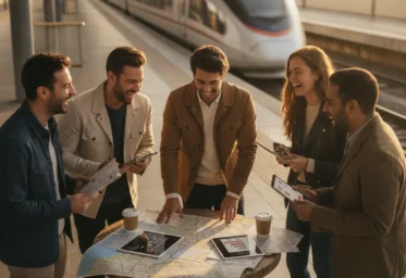 Voyage en groupe train | Guide tarifs et réservation
