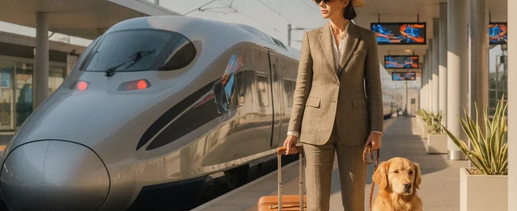 Voyager avec un animal en train | Tarifs et règles 2026