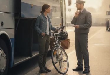 Voyager avec son vélo en bus, règles et conseils