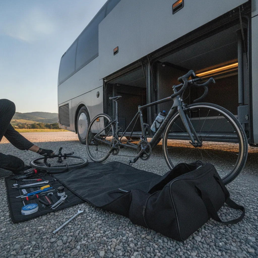voyager avec son vélo en bus