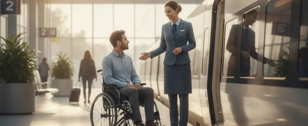 Accessibilité PMR train – guide assistance et conseils